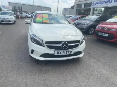 Used Mercedes A200 Sport Edition 156 HP (114 kW) 2018 White Hatchback