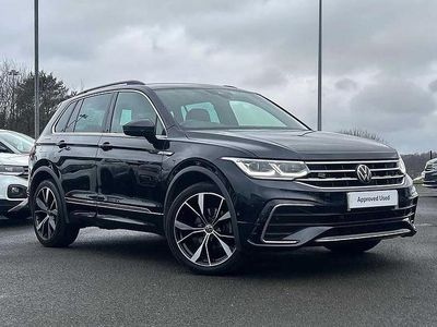 Used VW Tiguan R-line 150 HP (110 kW) 2023 Black SUV