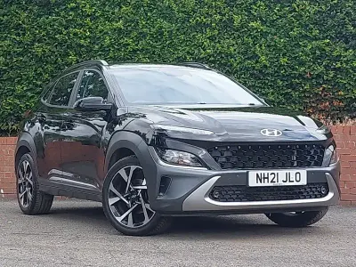 Used Hyundai Kona Premium 120 HP (88 kW) 2021 Black SUV