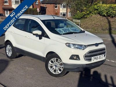 Used Ford Ecosport Zetec 95 HP (69 kW) 2015 White SUV