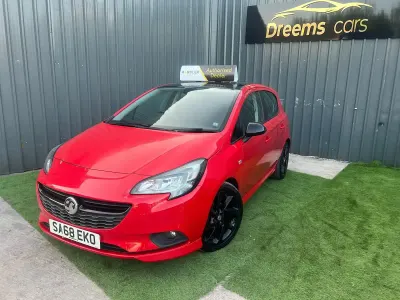 Used Vauxhall Corsa SRi 90 HP (66 kW) 2018 Red Hatchback