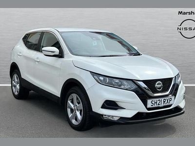 Used Nissan Qashqai Acenta Premium 113 HP (83 kW) 2021 White SUV