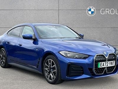 Used BMW i4 M Sport 250 kW (340 HP) 2022 Blue Sedan