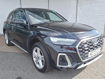Black Used 2022 Audi Q5 S-Line SUV | £30,498 (Fair price)
