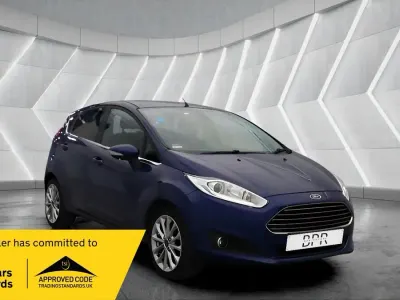 Used Ford Fiesta Titanium X 100 HP (73 kW) 2016 Blue Hatchback