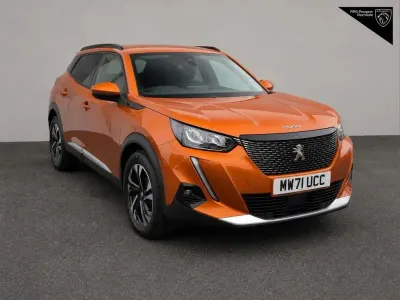 Used Peugeot 2008 Allure Premium 131 HP (96 kW) 2021 Orange SUV