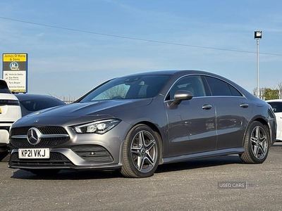 Used Mercedes CLA220 AMG Line Premium 190 HP (139 kW) 2021 Grey Sedan