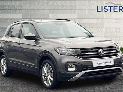 Used VW T-Cross SE 95 HP (69 kW) 2019 Grey SUV