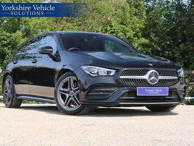 Used Mercedes CLA200 Shooting Brake AMG line 2020 Black Estate