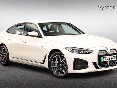 Used BMW i4 M Sport 246 kW (335 HP) 2022 White Sedan