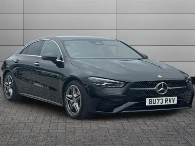 Used Mercedes CLA200 Executive 163 HP (119 kW) 2024 Cosmos black Sedan