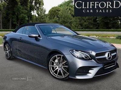 Used Mercedes E220 AMG line 2017 Grey Cabriolet