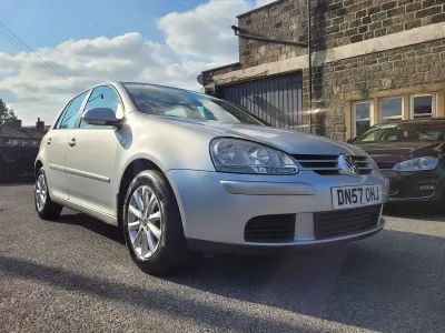 Used VW Golf V Match 105 HP (77 kW) 2007 Silver Hatchback