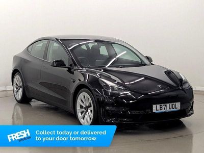 Used Tesla Model 3 Long Range AWD 366 kW (498 HP) 2021 Black Sedan