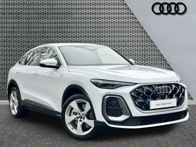 New Audi Q5 S-Line 204 HP (150 kW) 2026 Glacier white, metallic SUV
