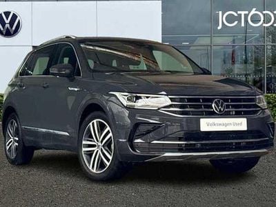 Grey Used 2021 VW Tiguan Elegance SUV | £24,050 (Fair price)