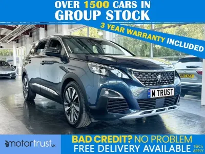Used Peugeot 5008 Premium 130 HP (95 kW) 2019 Blue SUV