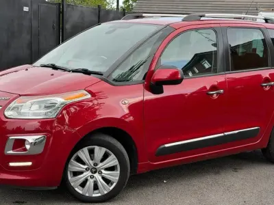 Gebraucht Citroën C3 Picasso Exclusive 2015 Rot Van / Kleinbus