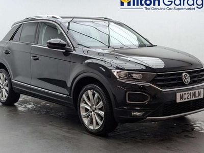 Used VW T-Roc SEL 150 HP (110 kW) 2021 Black SUV