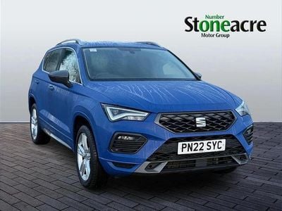 Used Seat Ateca FR 150 HP (110 kW) 2022 Blue SUV