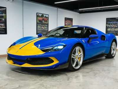 Used Ferrari 296 830 HP (610 kW) 2022 Blue Coupe