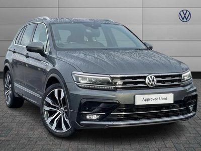 Grey Used 2019 VW Tiguan R-line SUV | £15,990 (Good price)