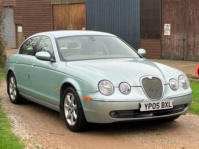 Blue Used 2005 Jaguar S-Type SE Sedan | £3,490 (Fair price)
