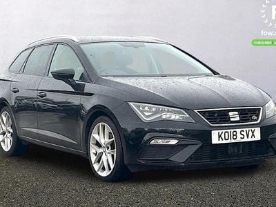 Used Seat Leon FR 150 HP (110 kW) 2018 Black Estate