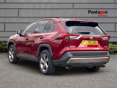Used Toyota RAV4 Hybrid Design 214 HP (157 kW) 2020 Red SUV