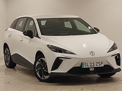 White Used 2023 MG MG4 EV SE Hatchback | £14,498 (Fair price)