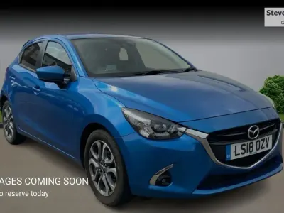 Used Mazda 2 Inclusive 2018 Blue Hatchback