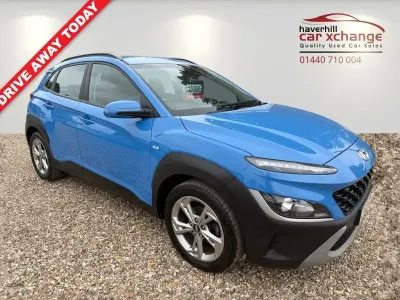 Used Hyundai Kona SE 120 HP (88 kW) 2021 Blue SUV