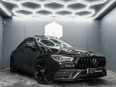 Used Mercedes CLA250 AMG Line Premium Plus 224 HP (164 kW) 2022 Black Sedan