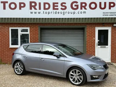 Used Seat Leon FR 125 HP (91 kW) 2017 Silver Hatchback