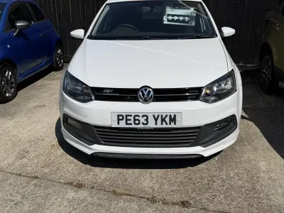 Used VW Polo Style 60 HP (44 kW) 2013 White Hatchback