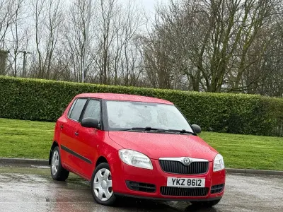 Used Skoda Fabia 2010 Red Hatchback
