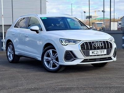 Used Audi Q3 S-Line 150 HP (110 kW) 2021 White SUV