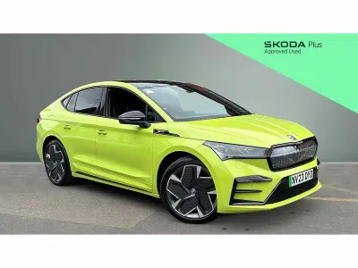Used Skoda Enyaq iV vRS 219 kW (299 HP) 2023 Green SUV