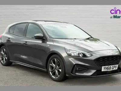 Used Ford Focus ST-Line 125 HP (91 kW) 2018 Grey Hatchback