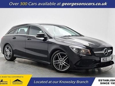 Used Mercedes CLA200 AMG line 2019 Black Estate