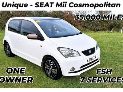 White Used 2018 Seat Mii Cosmopolitan Hatchback | £8,695 (Expensive)
