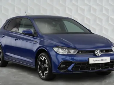 Second-hand VW Polo R-line 115 CP (84 kW) 2025 Albastru Hatchback