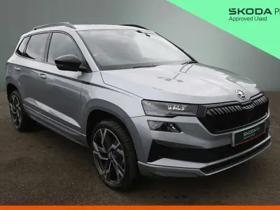 New Skoda Karoq SportLine 150 HP (110 kW) 2026 Smokey silver metallic SUV