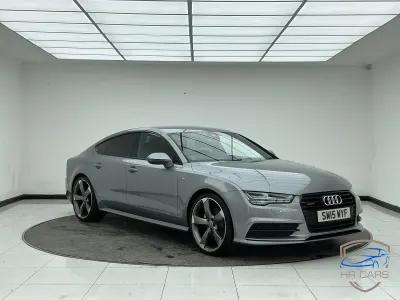 Used Audi A7 Sportback Black Edition 347 HP (255 kW) 2015 Grey Hatchback
