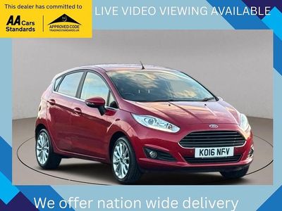 Red Used 2016 Ford Fiesta Titanium X Hatchback | £4,195 (Good price)