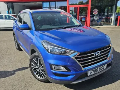Used Hyundai Tucson Premium 177 HP (130 kW) 2019 Blue SUV