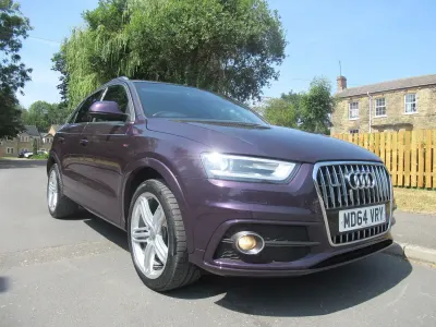 Used Audi Q3 S-line plus 177 HP (130 kW) 2015 Maroon SUV