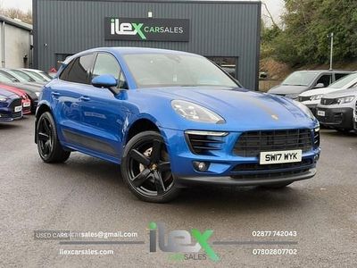 Blue Used 2017 Porsche Macan S SUV | £22,995 (Expensive)