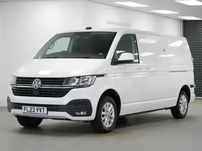 Used VW T6.1 Highline 150 HP (110 kW) 2023 White Van