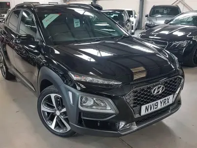 Used Hyundai Kona Premium 120 HP (88 kW) 2019 Black SUV